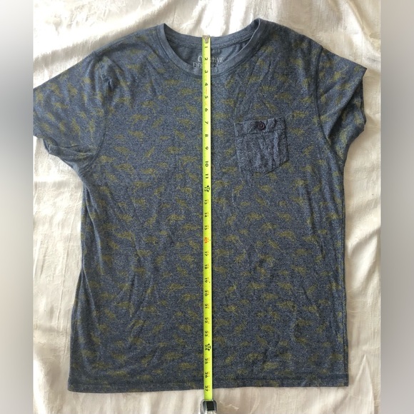 Creative Destruction Short Sleeve T-Shirt Men’s size L Blue W/Yellow Kangaroos - Picture 6 of 13